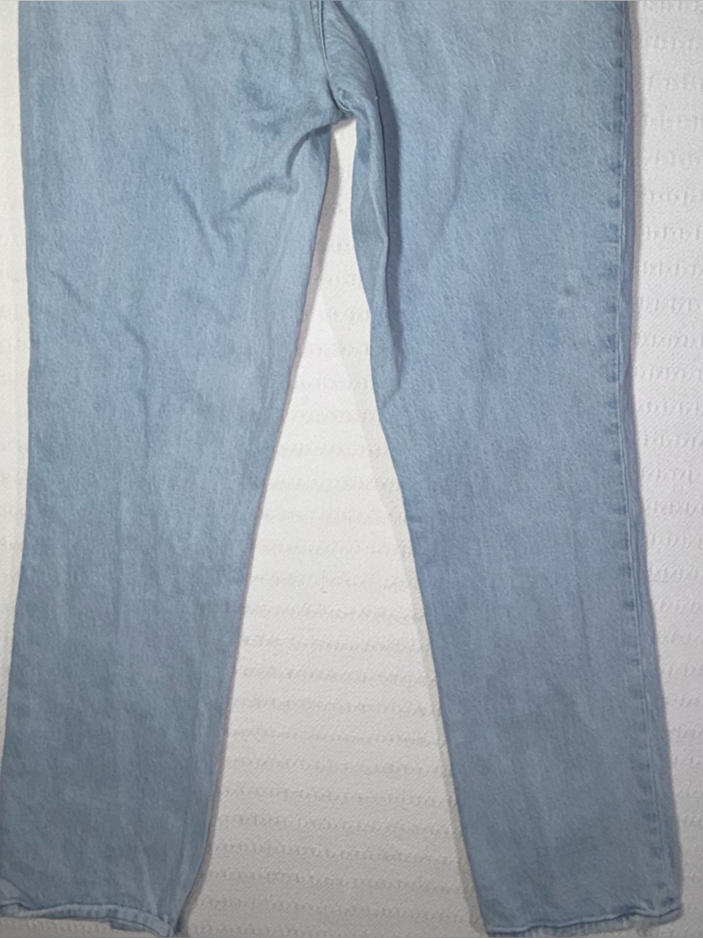 Abercrombie Fitch 90s Straight Ultra High Rise Jeans Womens Size 28/6 Light Wash - Picture 12 of 12